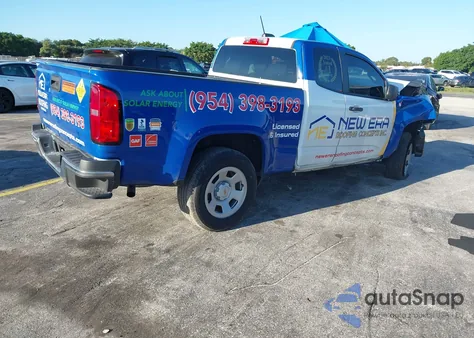 2021 Chevrolet Colorado из США, поврежденный, VIN 1GCHSBEA4M1131894